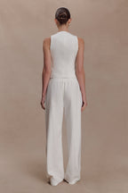 aldea-cotton-sleeveless-top side view