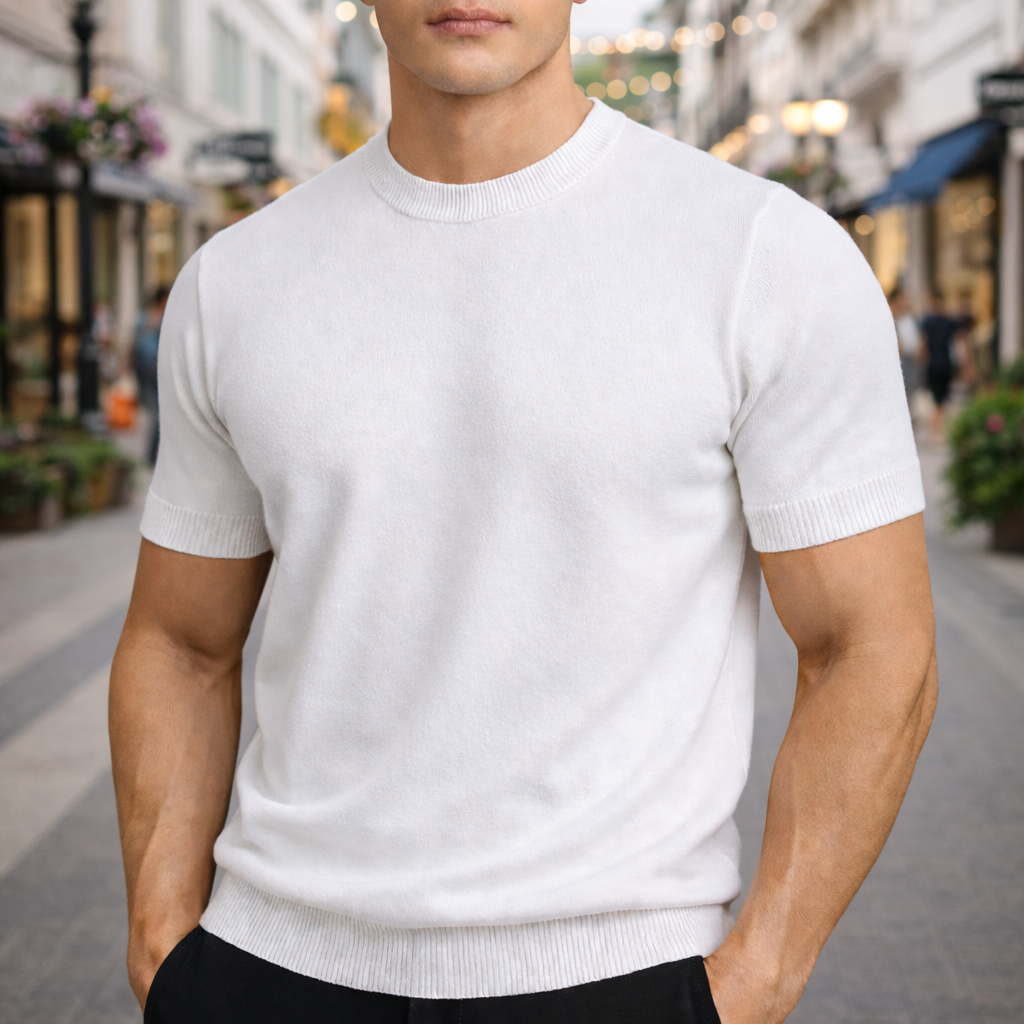 cashmere-t-shirt-with-lightweight-comfort side view