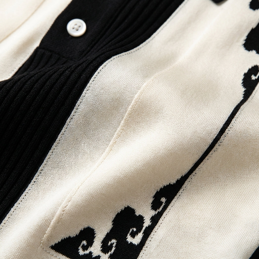 mens-polo-shirt-with-breathable-ice-silk-fabric-slim-fit-for-modern... detail view